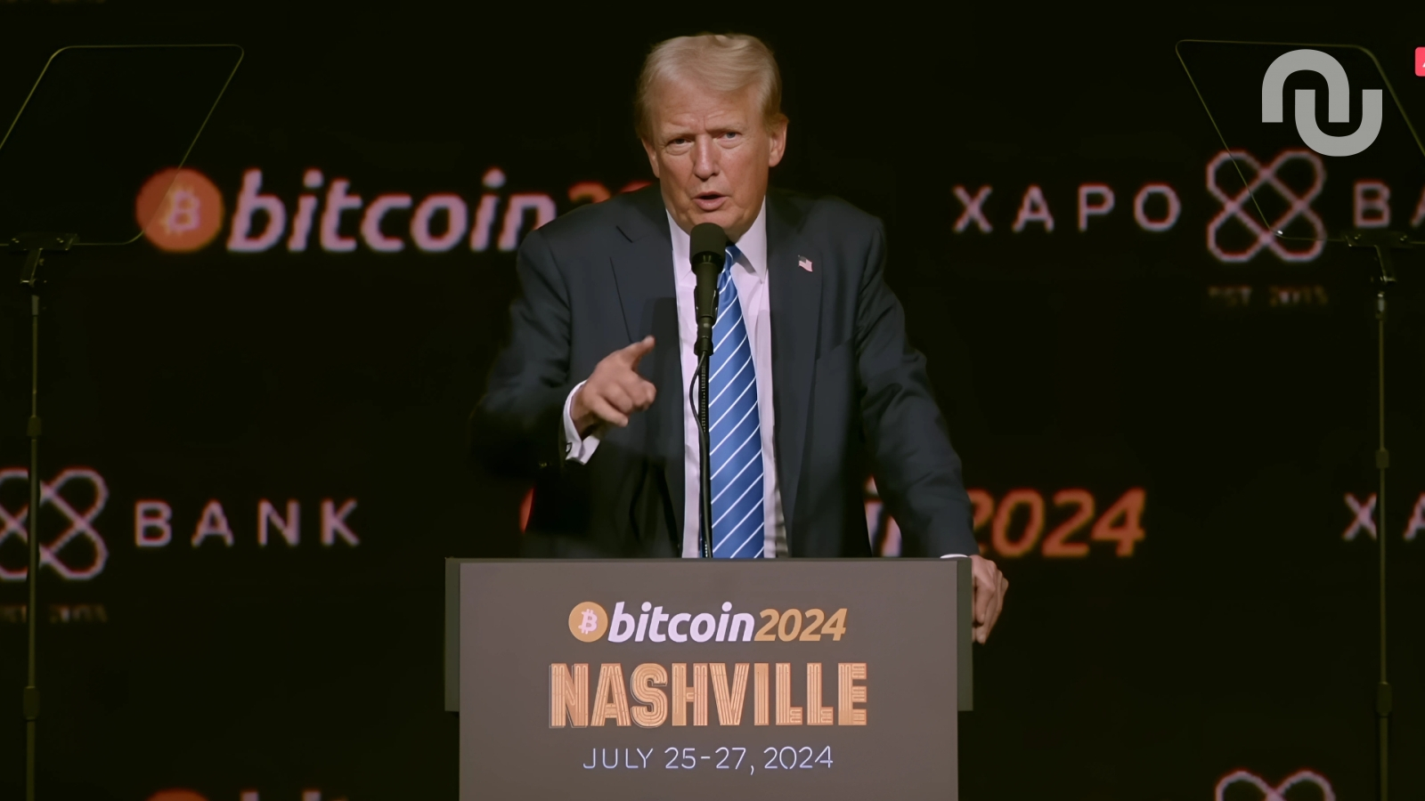 Where did Bitcoins and Cryptocurrencies of Trump's Decrees pass?